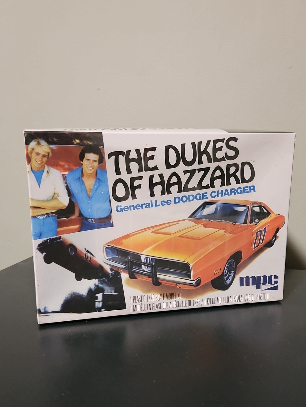 The Dukes of Hazzard General Lee Dodge Charger Plastic Model Kit By MPC